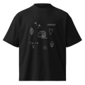 Unisex organic oversized high neck t-shirt [home]
